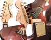 Squier 40th Anniversary Stratocaster Gold Edition, Ruby Red Metallic COLLECTION ONLY