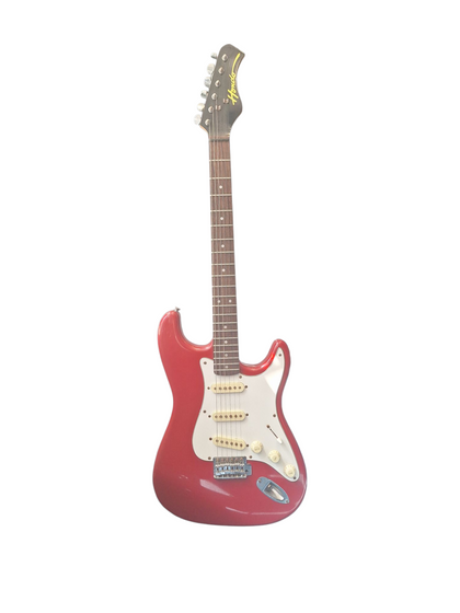 Hondo Stratocastee - Red - 1980s