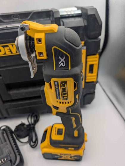 Dewalt DCS356P1 18v XR Brushless 3 Speed Multi Tool Oscillating Tool Kit 1x 5ah Batt & Charger *LIKE NEW*