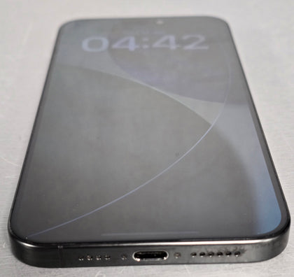 Apple iPhone 15 Pro Max 256GB Black Titanium, 84% ***Unlocked, Unboxed***