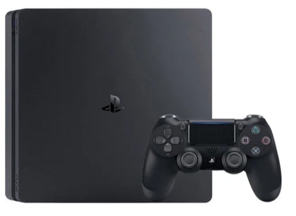Sony PS4 Slim Console With Official Red Controller