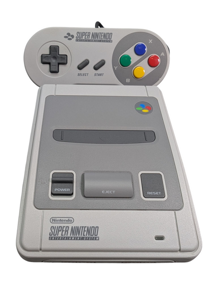 SUPER NINTENDO ENTERTAINMENT SYSTEM CLASSIC MINI SNES WITH 1 CONTROLLER