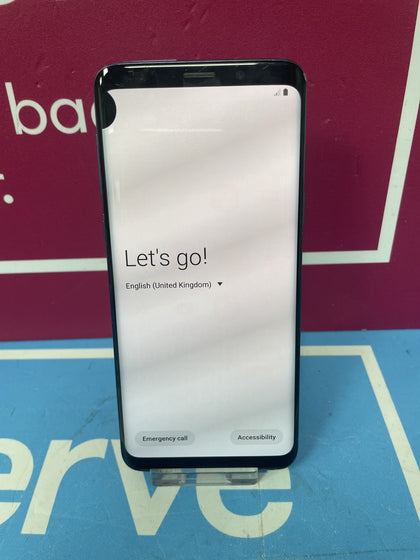 SAMSUNG GALAXY S9 64GB BLUE UNLOCKED UNBOXED **READ DESCRIPTION**