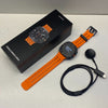 Samsung Galaxy Watch Ultra 47mm Model SM-L705F in Titanium Grey Orange Strap Boxed