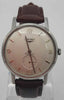 1970's Longines Automatic Movement Watch Boxed With Brown Leather Strap