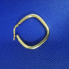 1.7G 9K  gold hoop EARRINGS hallmakred
