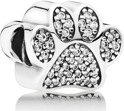 Pandora Paw Print Charm