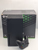 Microsoft Xbox Series X 1TB black gaming console with 1 controller and all leads BOXED