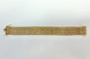 9ct yellow gold mesh bracelet 8"