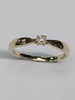9ct Gold Diamond Ring Size M