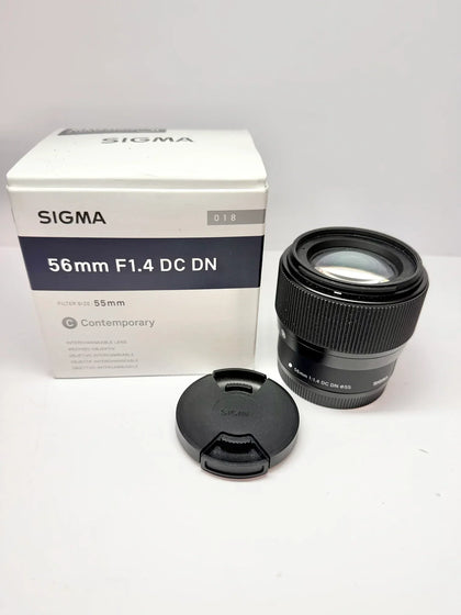 Sigma 56mm F1.4 DC DN | Contemporary - For Canon RF-S Mount