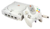 Sega Dreamcast Video Game Console with one official controller and one 3rd party