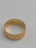 18ct Yellow Gold Patterned Wedding Band Ring - 3.49 Grams - Size O