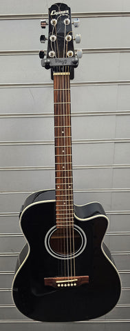 Crafter Cruiser JF-7EBK Gloss Black Electro acoustic (Left Handed)