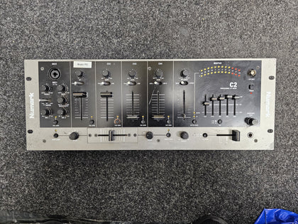 Numark C2 4 Channel Rack DJ Mixer with 5-Band EQ