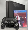 Sony Playstation 4 Slim Black 500GB Console Bundle ( + Hitman 2 ) ** Unboxed **