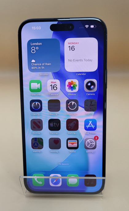 Apple iPhone 15 Plus - 128GB - Black - Unlocked - 91% Battery Health