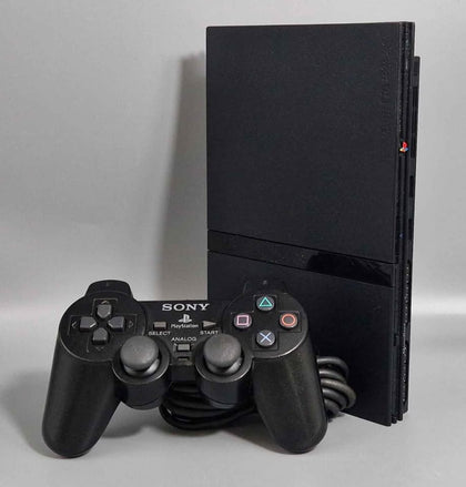 Playstation 2 Slimline Console, Black, Unboxed
