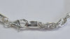 Silver Rope Bracelet 925 8.5" New