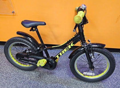 Trek Precaliber 16 Kids Bike Black & Yellow **Colelction Only**
