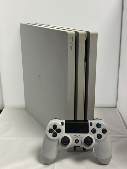 ps4 pro playstation 4 four 1tb console glacier white.