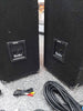 Pro sound DJ speakers 400 prog 200 RMS PS120 VERII 8 ohms