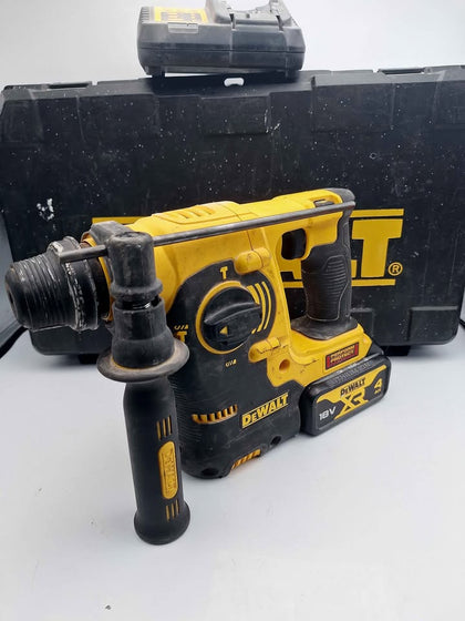 DEWALT DCH253 18V XR 3-Mode SDS+ Hammer Drill – 4.0Ah Battery & Charger