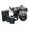 Nikon D3100 SLR Camera with 18-55mm lens, 2 replacement batteries, charger and carry case ,unboxed