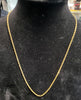 9ct Yellow Gold Chain - 1.4G - 22". Hallmarked
