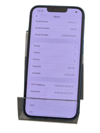 iPhone 13 128GB - 2 YEAR WARRANTY