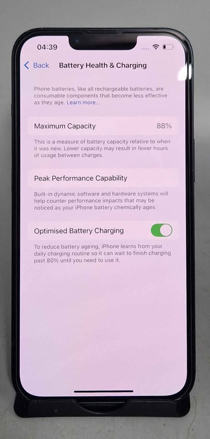 Apple iPhone 13 128GB Midnight, Unlocked 88% BH