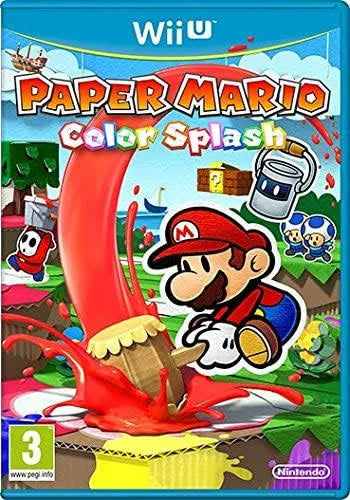 Paper Mario Color Splash - Wii U - Great Yarmouth