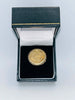 9CT Yellow Gold Ring, St George's Foil, 4.7G, Size:Q/58, Boxed