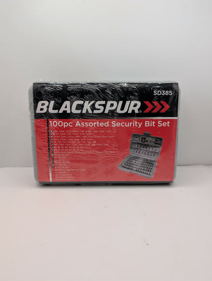 Blackspur 100pc Assorted Security Bit Set
