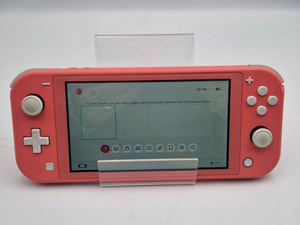 Nintendo Switch Handheld Gaming Console - 32GB SSD - Coral - Unboxed With Charger