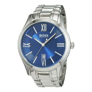 Boss Ambassador Mens Watch Blue face