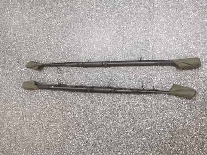 Nash Scope 6.3LB Abbreviated Handle Rods x 2 (With Original Tip Tops)