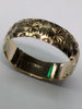 9CT GOLD PATTERNED WEDDING BAND SIZE P