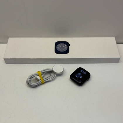Apple Watch Series 8 45mm Midnight Aluminum Case No Strap Model A2775