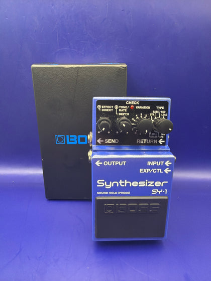 Boss SY-1 Synthesizer Pedal Boxed - Chesterfield