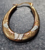 9CT - Rose Gold Hoop Earrings - 0.89g