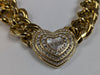 GOLD COLOURED GUESS CURB CHAIN