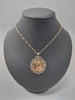 Gold Necklace and Pendant 9ct 6.9G with Sovereign 22ct 8G 18'' in Length