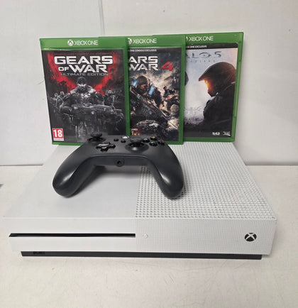 Microsoft Xbox One S 500gb Console with 3 games