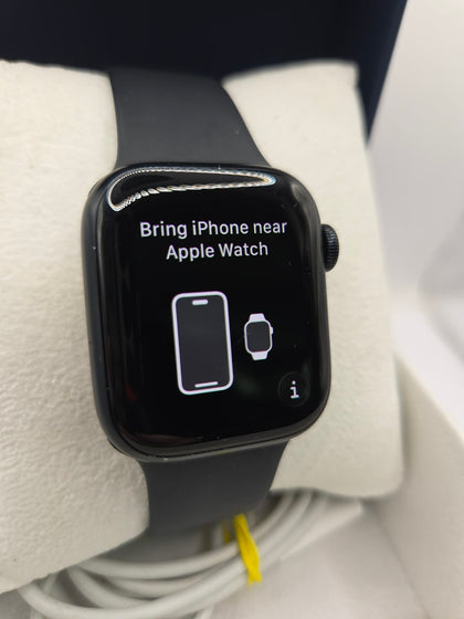 Apple Watch Series 7 GPS Midnight Aluminium 41mm Black Sport Band