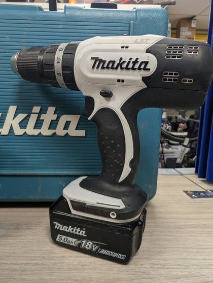 Makita DHP453 18V Combi Hammer Drill With Battery & Charger