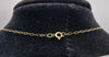 Gold Necklace with Cross Pendent 375 9ct 1.7G 18''in Length