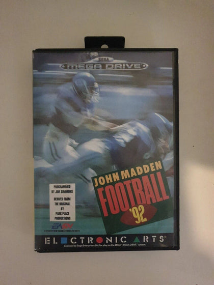 John Madden Football '92. Sega Mega Drive. Pal. Complete