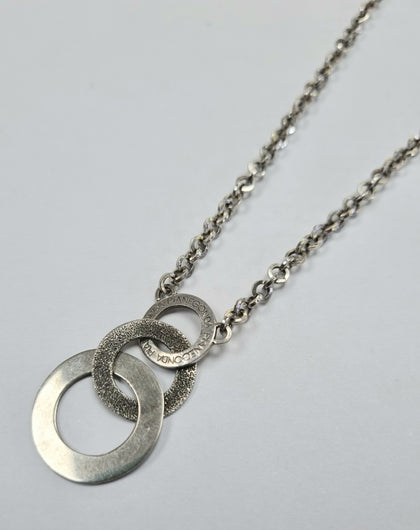 PIANEGONDA  CIRCLES CHAIN SILVER.