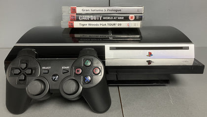 Sony PlayStation 3 40GB Console Bundle ( + Gran Turismo 5, Call Of Duty World At War, Tiger Woods PGA )